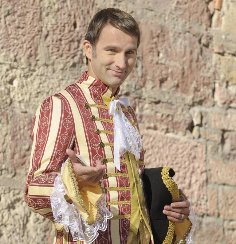 photo: Staatliche Schlösser und Gärten Baden-Württemberg, Niels Schubert Heidelberg Castle, an ideal setting for a costume drama