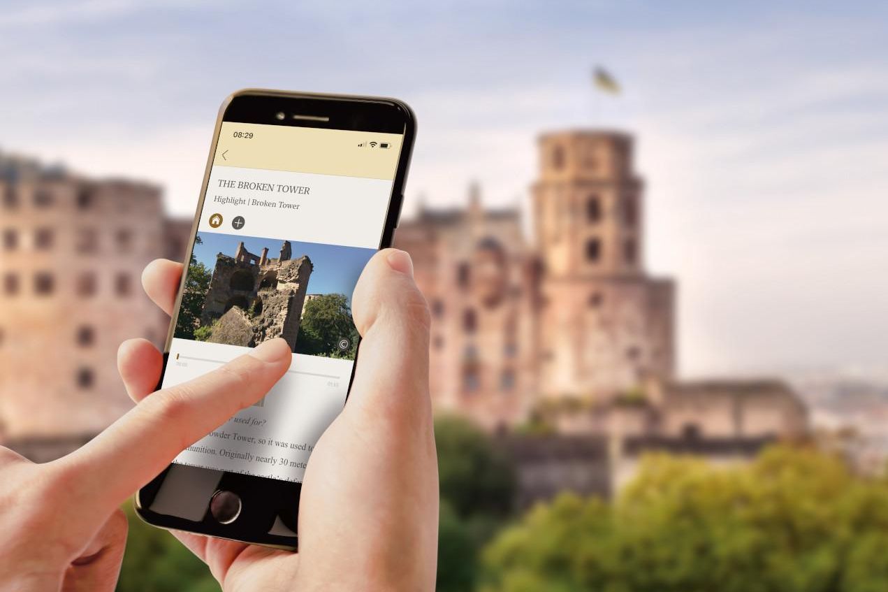 Heidelberg Castle, Monument BW app