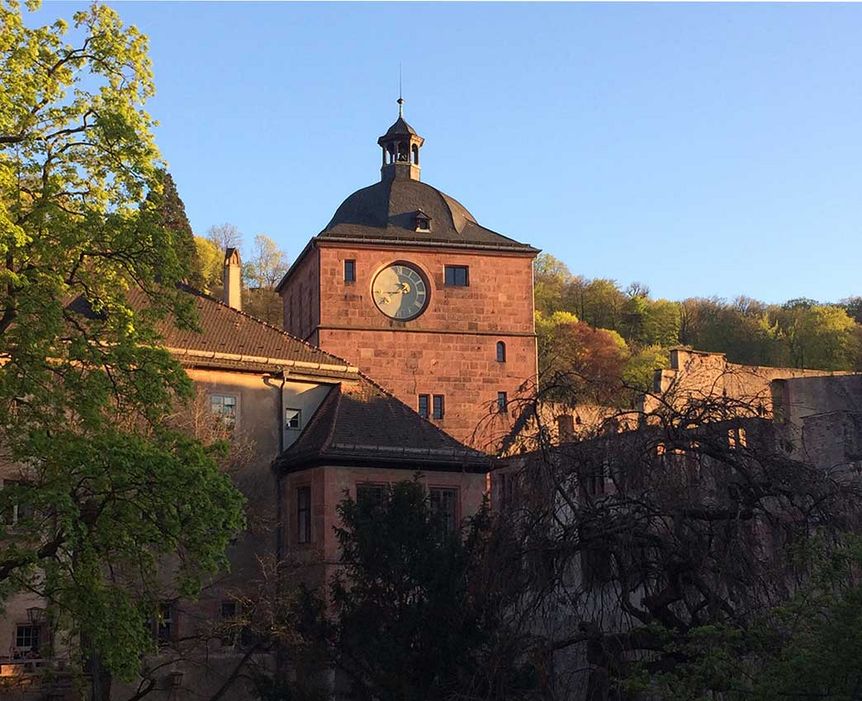 Image: Staatsanzeiger für Baden-Württemberg, Petra Schaffrodt Heidelberg Palace in the evening