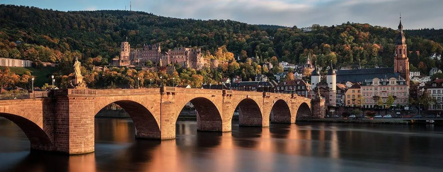 l'image: Staatliche Schlösser und Gärten Baden-Württemberg, Achim Mende Château de Heidelberg, vue aérienne