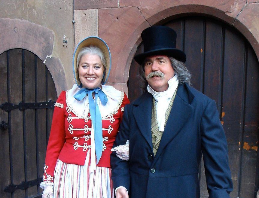Tour guide at Heidelberg Castle